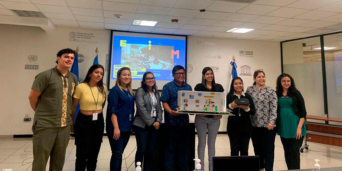 Estudiantes UDB presentan proyectos en el marco del programa “Espacio Interuniversitario de Memorias” del PNUD El Salvador 