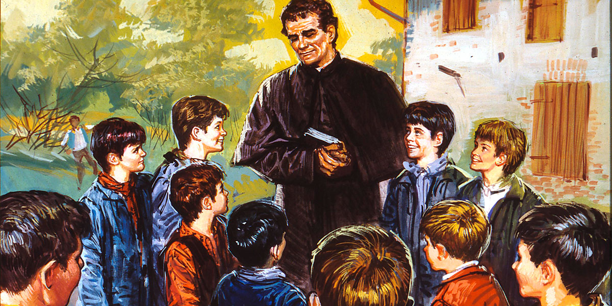 Don Bosco: "Le he prometido a Dios que hasta mi último aliento será para los jóvenes" 