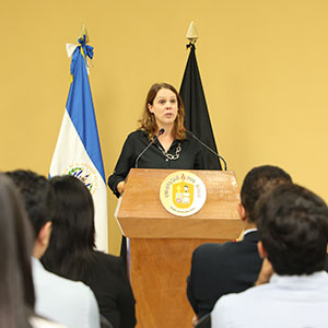 Cooperación alemana GIZ, SICA-SISCA y UDB presentan proyecto Sistema Integral de Monitoreo y Alerta 