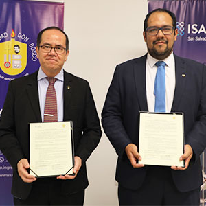 Convenio entre UDB e ISACA beneficiará a miembros de la Comunidad Educativa 