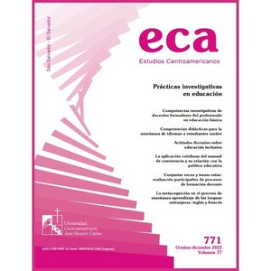 Artículos académicos de graduados de la Maestría en Currículum UDB destacan en revista ECA 