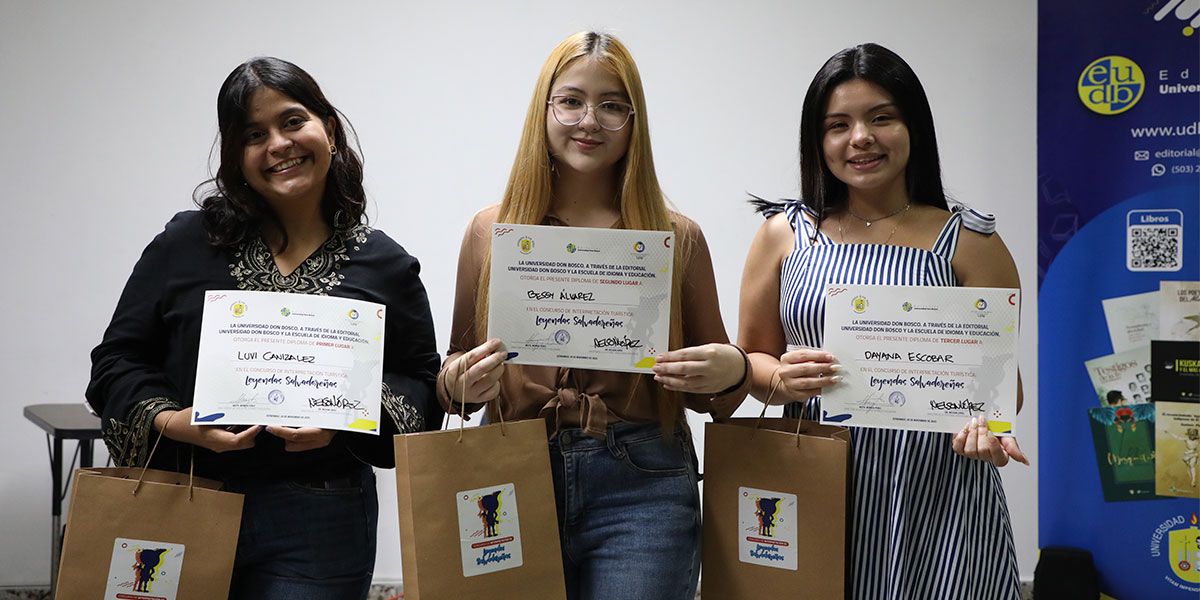Escuela de Idiomas y Educación y Editorial Universidad Don Bosco realizan concurso de interpretación turística sobre leyendas salvadoreñas 