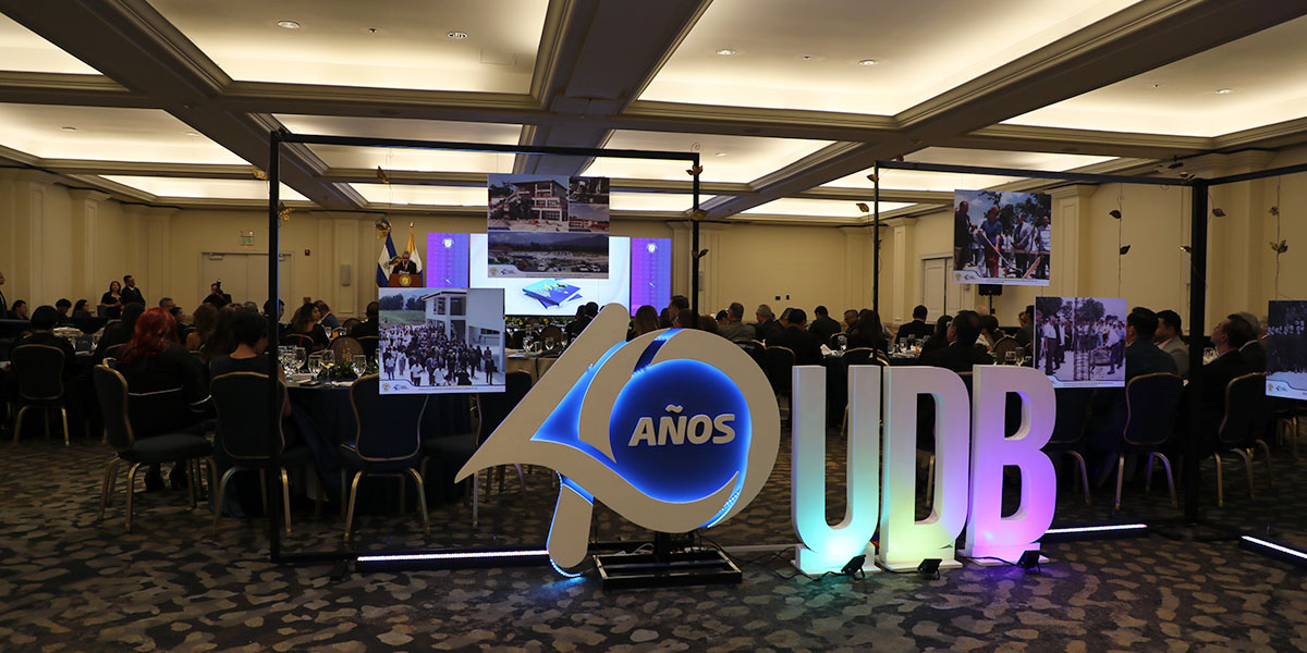 Universidad Don Bosco celebra su cuadragésimo aniversario de fundación 