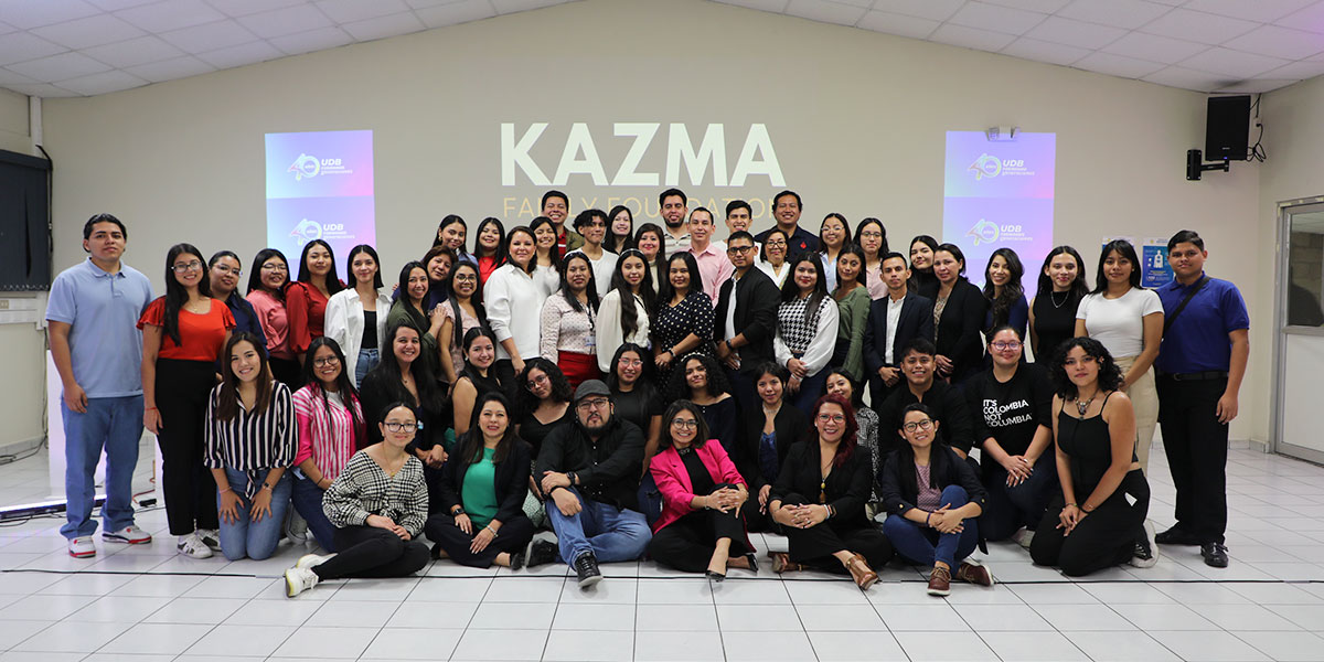 Fundación Kazma y UDB realizan primer encuentro de becarios 
