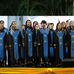 Coro UDB se presenta en la Nunciatura Apostólica de El Salvador 
