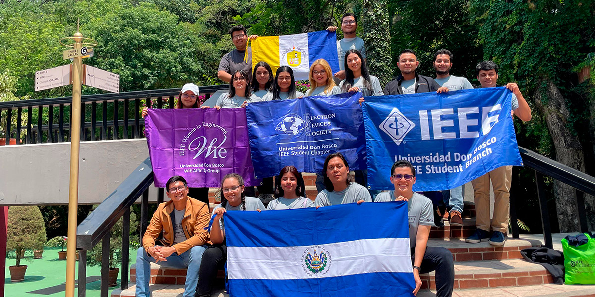 Rama Estudiantil IEEE UDB participa en Congreso Internacional en Guatemala 