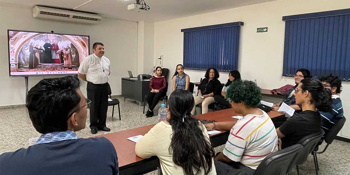 Delegado Inspectorial de Pastoral Juvenil visita la UDB 