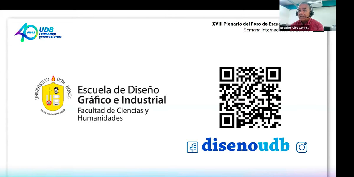 Docente de la Escuela de Diseño Gráfico presenta en plenario internacional 