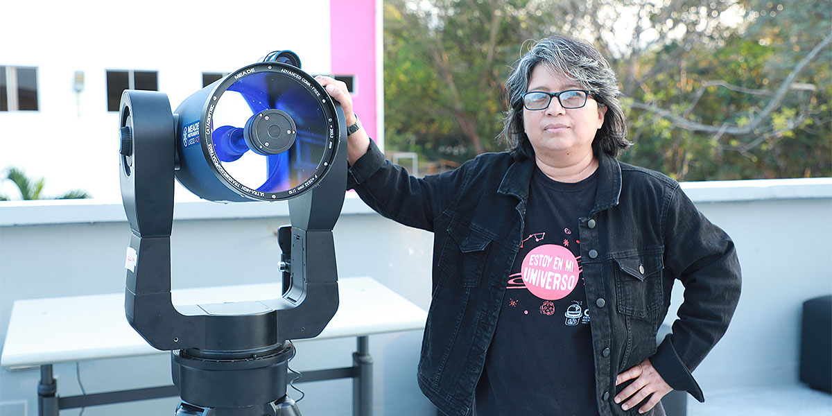 Brisa Terezon: “Me gustaba la física porque al combinarla con la astronomía iba a tener astrofísica” 