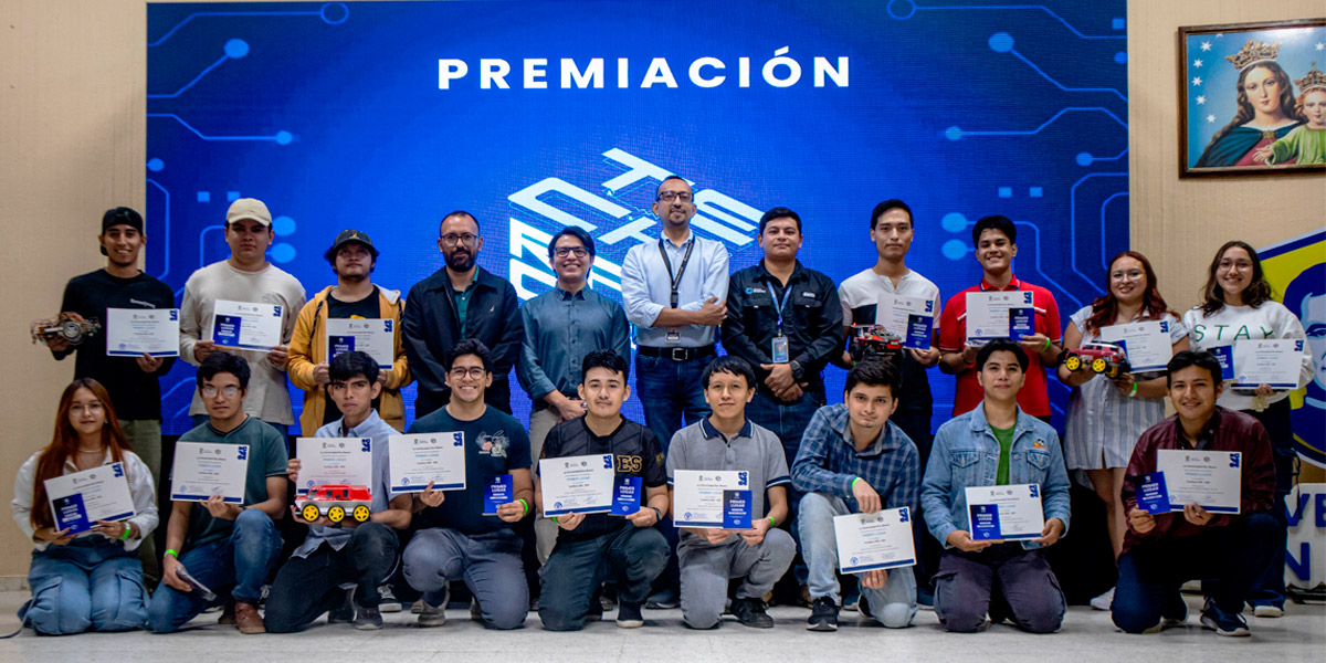 Realizan nueva edición de competencia de electrónica, automatización y robótica 