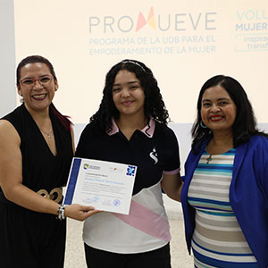 UDB clausura primera edición del voluntariado “Mujeres que Guían” para fortalecer la orientación vocacional de jóvenes de bachillerato 