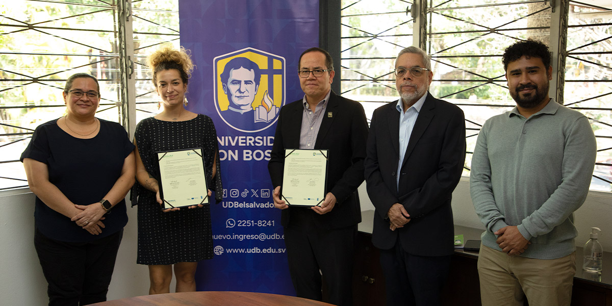 UDB y EducAid firman marco de cooperación para fortalecer la inclusión y participación ciudadana 