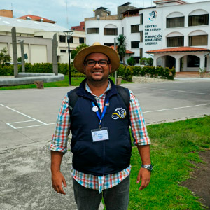 Coordinador de Pastoral se forma en salesianidad en Quito 