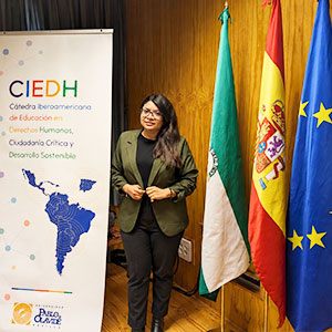 Directora de la Escuela de Idiomas y Educación de la UDB participa en Congreso Iberoamericano de Educación en Derechos Humanos 