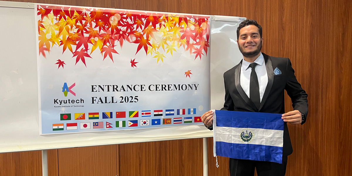 Ali Reyes: El talento de la Universidad Don Bosco que se abre paso en la industria espacial en Japón. 