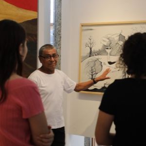 UDB inaugura la exposición de arte “La Tierra” del artista Iván Navarrete 