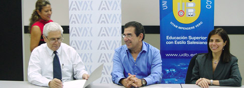 AVX BRINDA IMPORTANTE DONATIVO A LA UNIVERSIDAD DON BOSCO