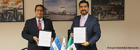 UDB y Universidad Aeronáutica en Querétaro, México firmaron convenio de colaboración