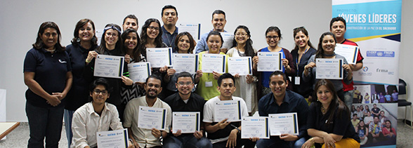 Jóvenes finalizan taller “Desarrollo de la capacidad emprendedora”